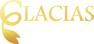 Glacias golden logo Glacias golden logo