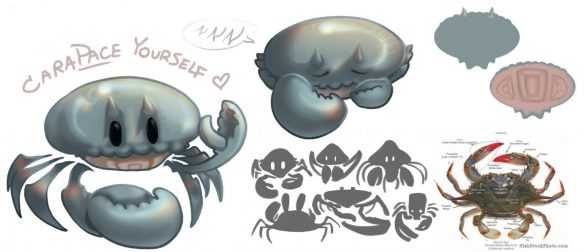 Glacias Mobile Game Crab Art Glacias Mobile Game Crab Art