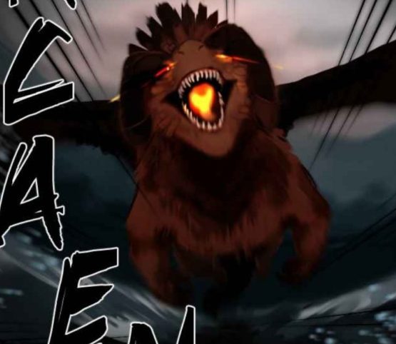 Ogan enraged in the Glacias Webtoon Comic Ogan enraged in the Glacias Webtoon Comic