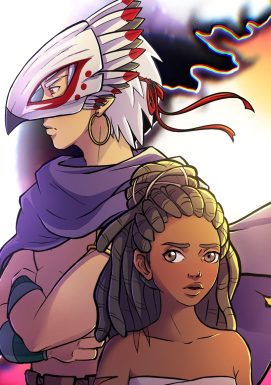 Lunora Long Line Webtoon H.S. Crow
