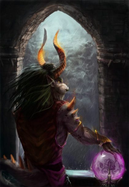 Monster King Oberon holding Rose Monster King Oberon holding Rose